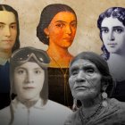 Retrato de mujeres pioneras que rompieron barreras en la historia de Ecuador.