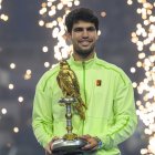 Carlos Alcaraz, tenista español, conquistó el ATP 500 de Doha.
