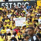El Estadio Monumental luce un marco espectacular para el enfrentamiento entre Barcelona SC y Emelec por LigaPro.