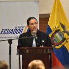 La ministra de Ambiente y Energía, Inés Manzano, participó hoy en la presentación del proyecto de Ciclo Combinado de 400 MW.