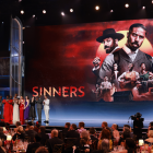La pelicula Sinners se hizo acreedora del premio más importante de la noche.