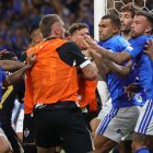 La final del Campeonato Mineiro fue empañada por la pelea en los minutos finales entre las plantillas del Atlético Mineiro y Cruzeiro.
