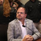 El ministro del Interior, John Reimberg, lidera la intervención a Segura EP, de Guayaquil.