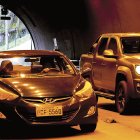 Movilidad. El carril central del túnel, que originalmente estaba destinado para emergencias, fue habilitado para mejorar la fluidez del tránsito en la zona.