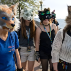 Imagen referencial: Un video circula en redes donde supuestos therians se muestran en el exterior de un hotel en Guayaquil.