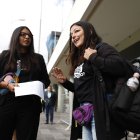 Amanda y Tamia Villavicencio, hijas de Fernando Villavicencio, esperan justicia por el crimen del político y periodístca.