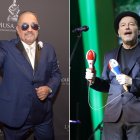 Combo de fotografías de archivo donde aparecen los músicos Willie Colón (i) y Rubén Blades.