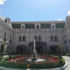 En el Palacio de Najas actualmente funciona la Cancillería. Los recorridos son los jueves.