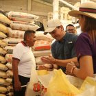 Una foto referencial del comercio del arroz.