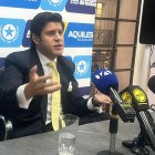 César Poveda, coordinador jurídico del Municipio de Guayaquil, denuncia nuevos bloqueos en proyectos públicos.