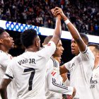 Vinicius anotó el segundo tanto de la victoria 2-1 ante el Benfica.