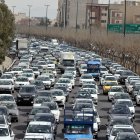 Evacuaciones y tráfico pesado se reportan en las calles de Teherán.