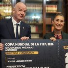 Gianni Infantino, titular de la FIFA, y la presidenta mexicana, Claudia Sheinbaum, confirmaron a México como sede.