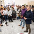 El viceministro de Movilidad Humana, Saúl Pacurucu, junto con el ministro de Trabajo, Harold Burbano, despidió al segundo grupo de compatriotas que se desplazan hacia Almería e Islas Baleares para labores agrícolas.
