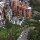 Vista del proyecto inmobiliario Panorama 3, en Bellavista, norte de Quito.