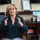 La candidata conservadora Cynthia Viteri, en una fotografía de archivo.