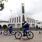 La ruta de los policiclos se inicia en el parque central de Tumbaco, avanza por El Chaquiñán y termina en Cumbayá.