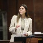 La asambleísta Valentina Centeno (ADN) dijo que el incentivo tributario propuesto en la Ley urgente de Noboa permitirá motivar la construcción de vivienda de manera más eficiente.