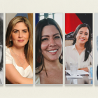 Collage de las mujeres que han ejercido como la máxima autoridad de la ciudad de Guayaquil.