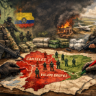 La irrupción de los Comandos de la Frontera en la franja limítrofe entre Ecuador y Colombia.