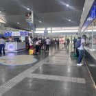 Terminal. La seguridad del recinto se refuerza con vigilancia privada y un sistema de monitoreo 24/7. Tiene más de tres meses.