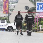 La balacera ocurrió en los exteriores de un importante centro comercial de Guayaquil.