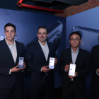 Phillippe Cisneros, Jaime Simó, Jay Park y Carlos Zapata.