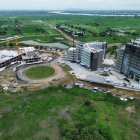La obra avanza en Santiago del Nuevo Samborondón, que incluye un hospital.