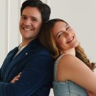 Carlos Luis Andrade.con su hija, Polly.