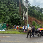 Lugar donde fue encontrado el cuerpo sin vida.