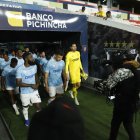 Universidad Católica se presentó para el partido reprogramado ante Emelec, el sábado 21 de febrero.