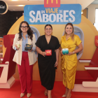 Verónica Vera, Ginna Castagneto y Michelle Benites.