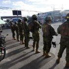 Foto de archivo de operativos militares en Ecuador.