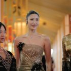 Las actrices que prestan voz a Kpop Demon Hunters.