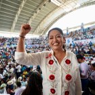 La prefecta de Pichincha y militante del correísmo, Paola Pabón.