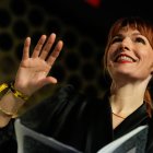 Conferencia de la experta en Robótica e IA, Kate Darling, en la vigésima edición del MWC, el mayor congreso tecnológico del mundo.