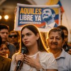 Fiorella Ycaza ha liderado pronunciamientos en defensa de Aquiles Álvarez.