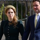 Eugenia de York con su esposo.