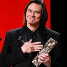 Jim Carrey durante la ceremonia de los Premios César 2026
