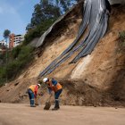 La Epmmop estima que el cierre de la vía a Nayón se prolongue durante toda la primera semana de marzo.