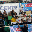 Cientos de partidarios de la Revolución Ciudadana asistieron a la convención del movimiento en Manta.