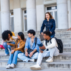 Referencial. Estudiantes se preparan para postular a los más de 141.000 cupos universitarios públicos en 2026.