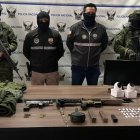 El centro de monitoreo y operaciones del grupo armado organizado Los Lobos.