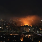 La Fuerza Aérea de Israel ejecutó una nueva serie de ataques en Dahiyeh y otras zonas de Beirut.