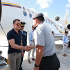 El presidente Daniel Noboa arribó a Estados Unidos.