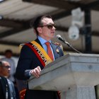 El presidente ecuatoriano Daniel Noboa Azín.