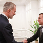El rey de España, Felipe VI, se reunió este miércoles con el presidente de la República del Ecuador, Daniel Noboa.