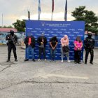 Varios detenidos fueron presentados en el Cuartel Modelo, este viernes 20 de marzo.