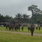 Una operación militar ejecutada por las Fuerzas Armadas permitió ubicar y bombardear un campamento de los Comandos de la Frontera.