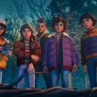 Escena de la serie animada de Stranger Things.
